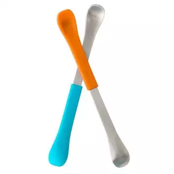 Замовити Swap 2-in-1 Feeding Spoon 4+ Months Blue & Orange 2 Spoons