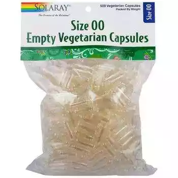 Замовити Empty Vegetarian Capsules Size 00 500 Vegetarian Capsules